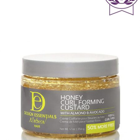 Design Essentials Almond & Avocado Honey Curl Forming Custard 12oz