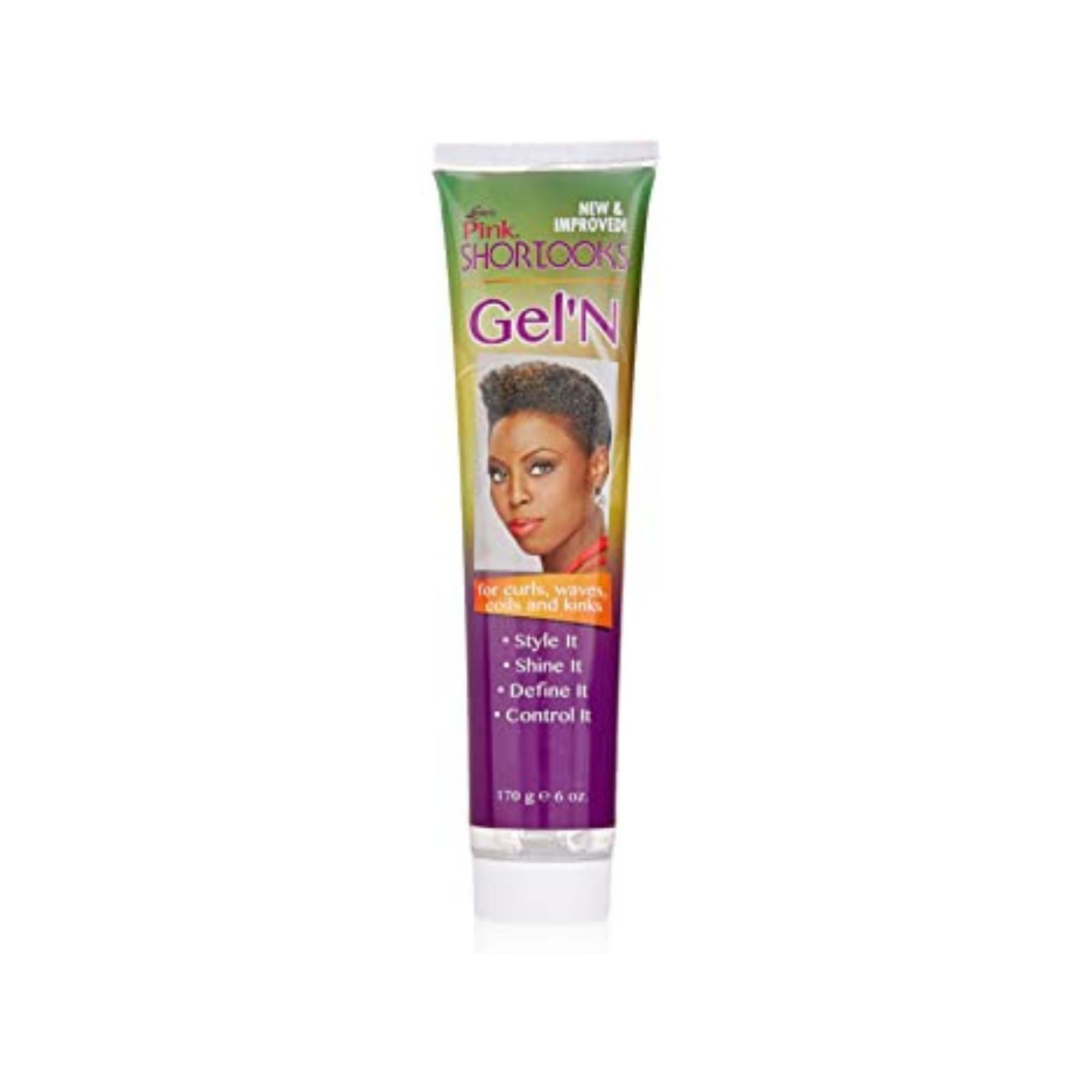 Pink Shortlooks Gel'n Tube 6oz