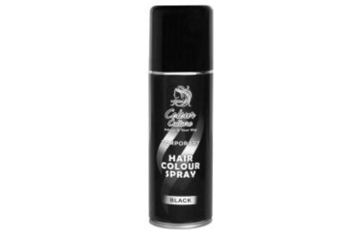 Colour Culture Temporary Hair Colour Black Spray