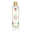 African Pride Moisture Miracle Aloe & Coconut Water Hydrate & Renew Curl Milk & Detangler 12oz