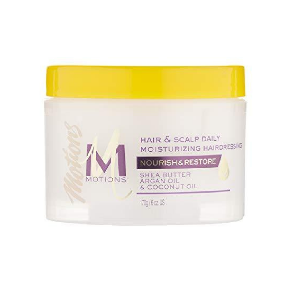Motions Shea Butter, Argan Oil & Coconut Oil Hair & Scalp Daily Moisturising Hairdressing 6oz