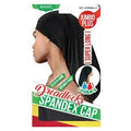 2286BLA Magic Jumbo Plus Super-Long Dreadlocks Spandex Cap