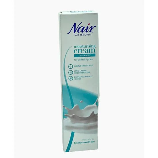 Nair Hair Remover with Baby Oil for Legs & Body