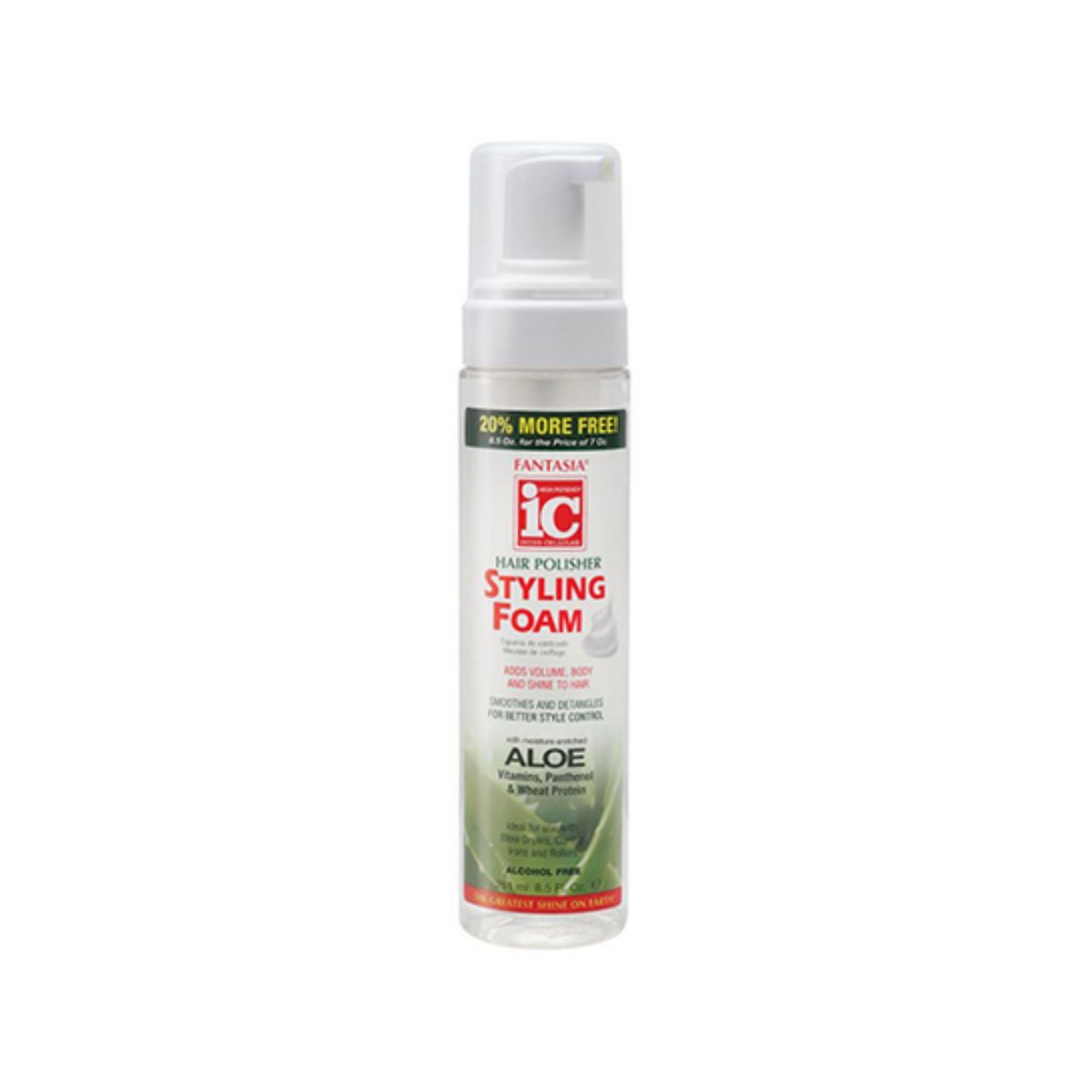 Fantasia Aloe Styling Foam Mousse 8oz