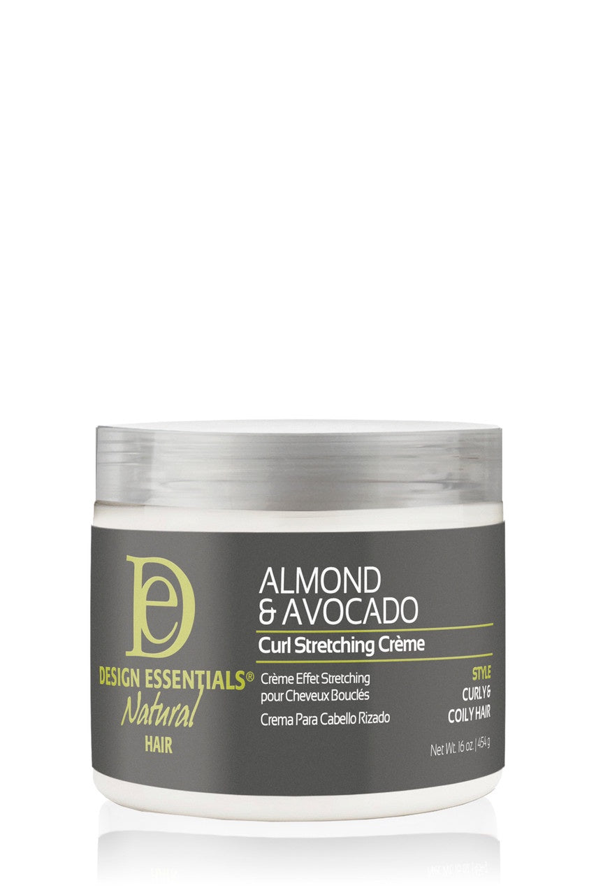 Design Essentials Almond & Avocado Curl Stretching Creme 16oz