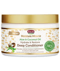 African Pride Moisture Miracle Aloe & Coconut Deep Conditioner 12oz