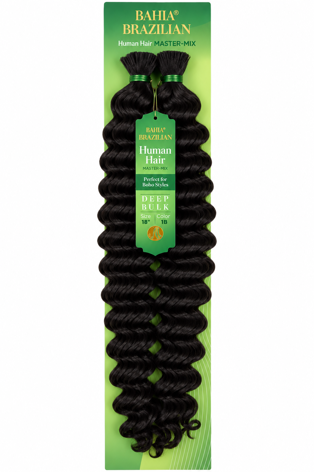 Baha Brazilian Deep Bulk Human Hair Master Mix Crochet Hair
