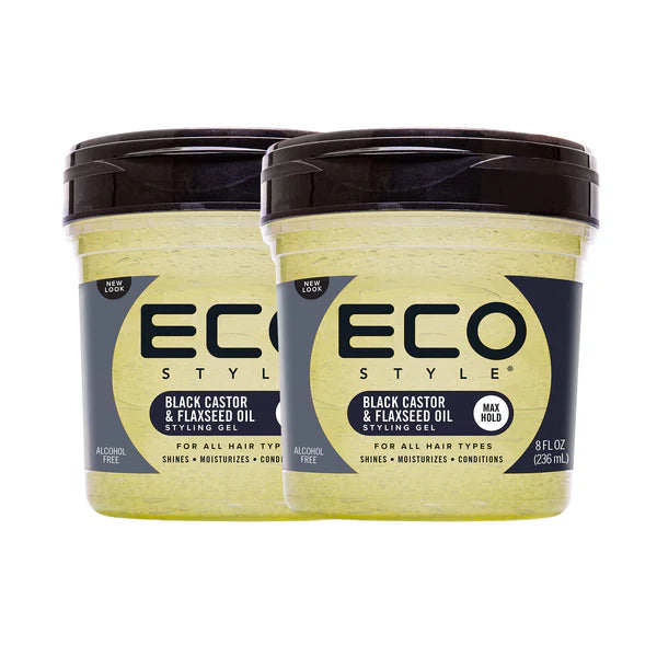 Eco Style Black Castor Oil & Flaxseed Oil Styling Gel