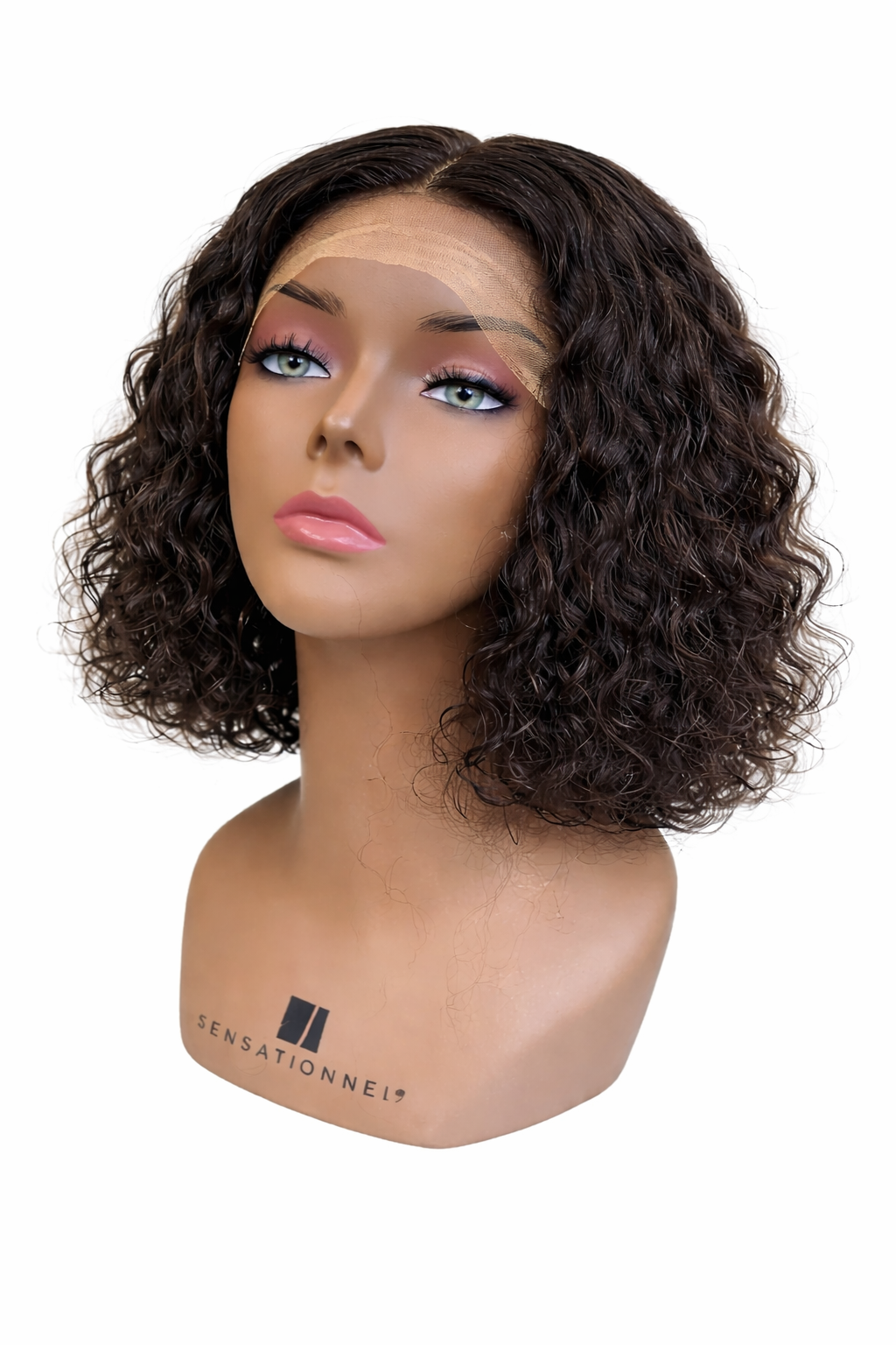 Deep Wave Transparent Lace Virgin Hair Closure Wig | HAIRGLO