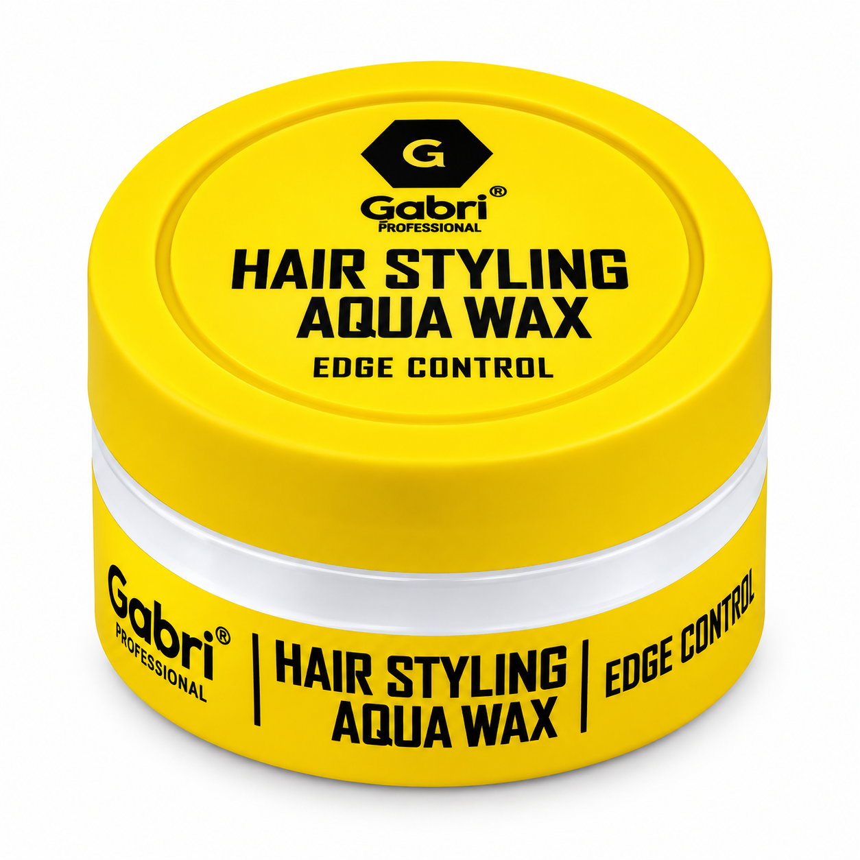Gabri Hair Styling Yellow Aqua Wax Edge Control 150ml