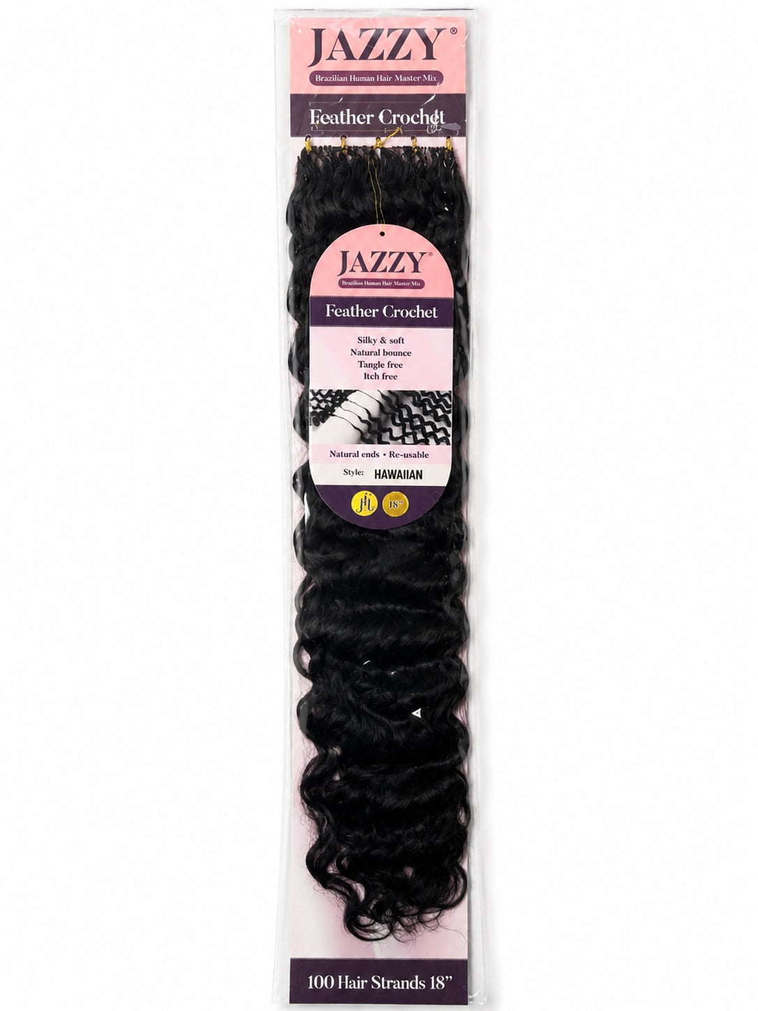 Brazilian Human Hair Hawaiian Feather Master Mix Crochet Bulk