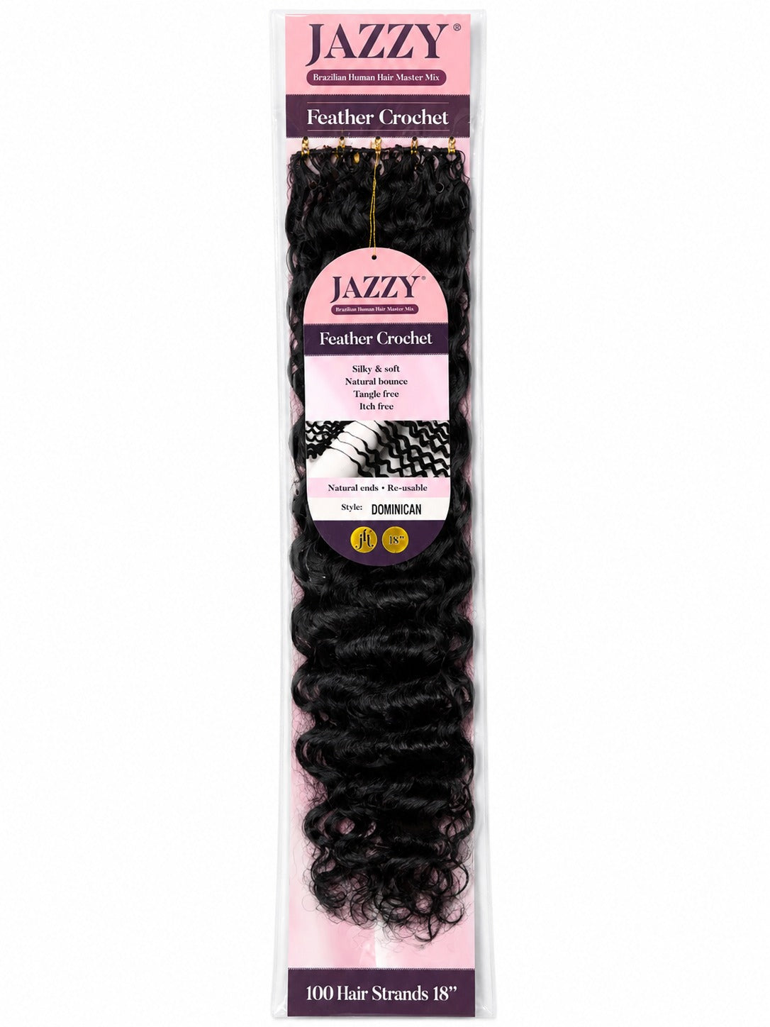 Brazilian Human Hair Dominican Feather Master Mix Crochet Bulk