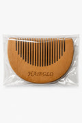 Hairglo Wooden Hair & Beard Comb