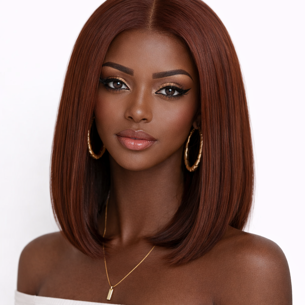Straight HD Lace Double Drawn Virgin Hair Wig | HAIRGLO