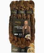 Cherish Bulk 3X Pre-Stretched Spiral French Curl Braiding Hair