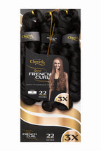 Cherish Bulk 3X Pre-Stretched Spiral French Curl Braiding Hair