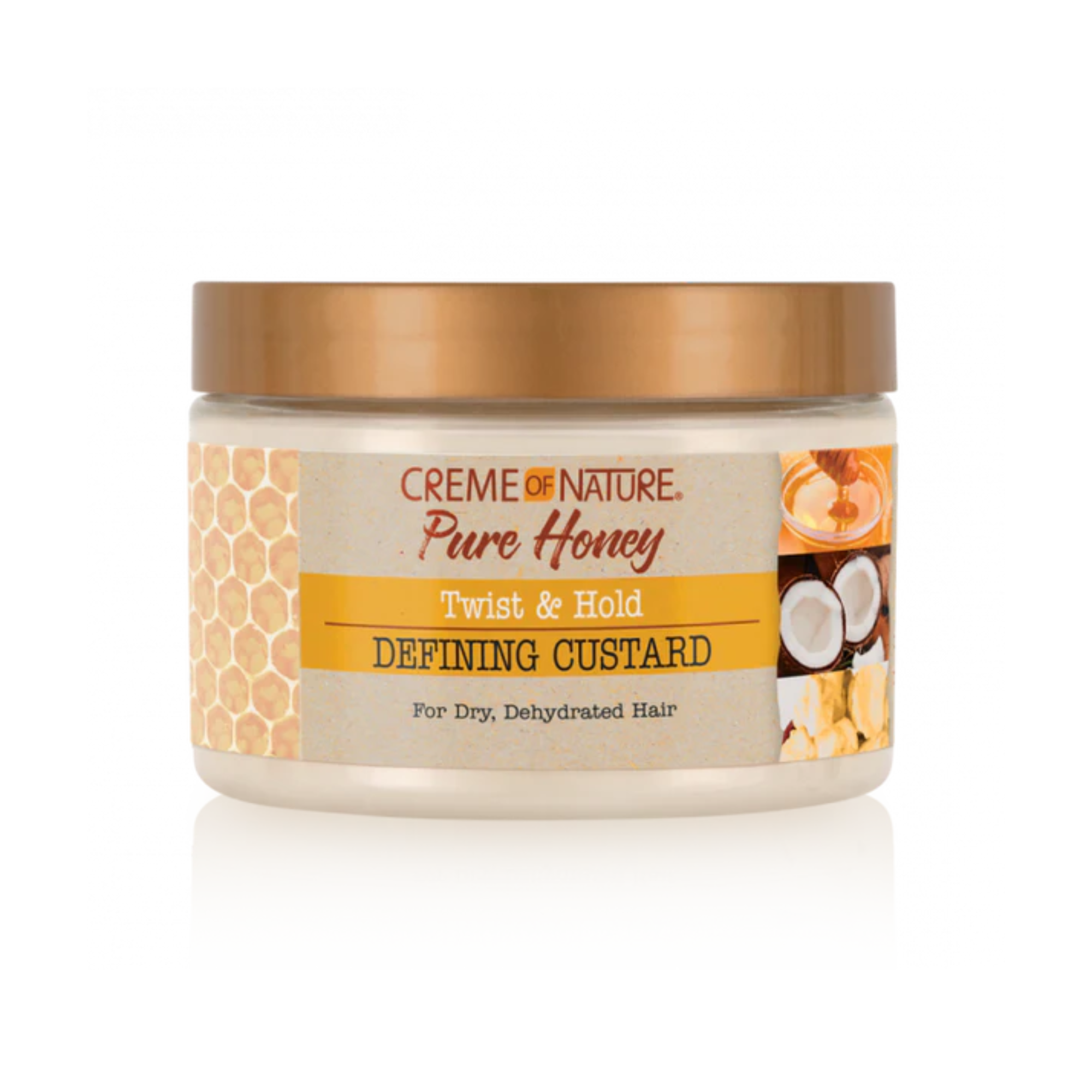 Creme of Nature Pure Honey Twist & Hold Defining Custard 11.5oz