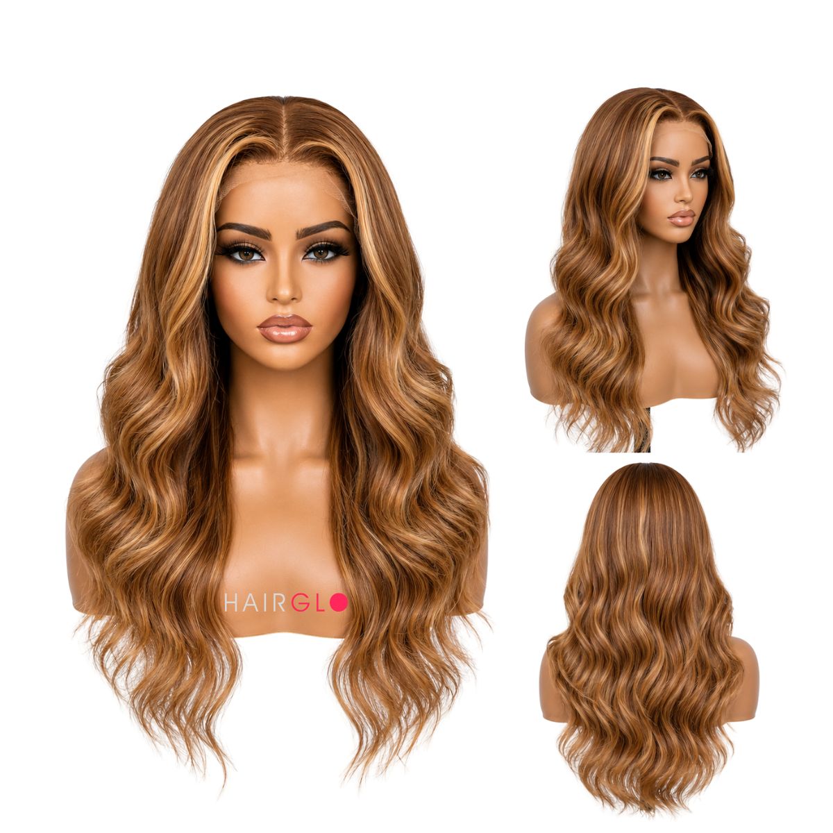 Bombshell Blonde Lace Frontal Body Wave Virgin Hair Wig | HAIRGLO
