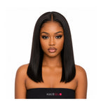 Straight Transparent Lace Virgin Hair Frontal Wig | HAIRGLO