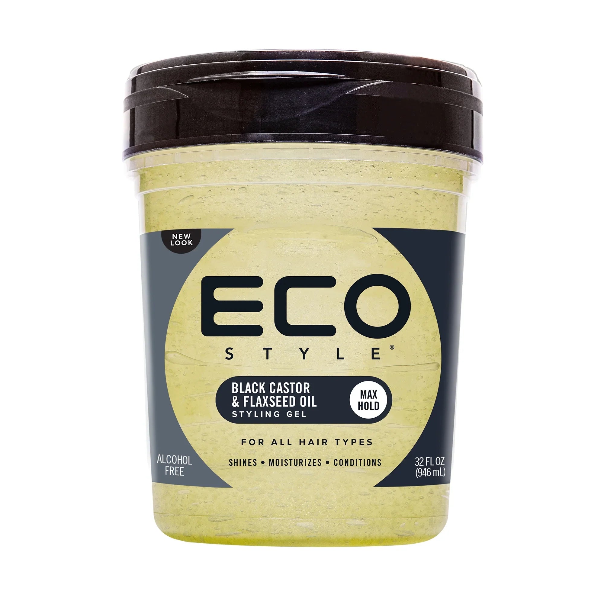 Eco Style Black Castor Oil & Flaxseed Oil Styling Gel