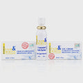 Fair & White Original Skin Care Trio: Brightening Cream 50ml, Brightening Gel Creme 30ml and Dark Spot Remover 30ml