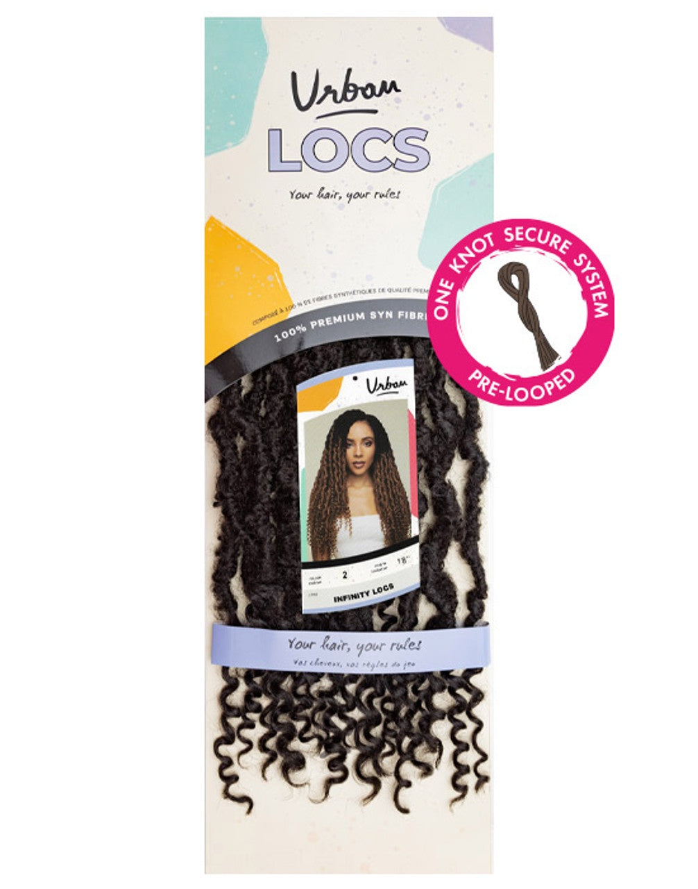 Urban Infinity Locs Crochet Hair