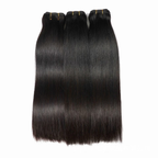 Virgin Hair Double Drawn Straight Bundles | HAIRGLO