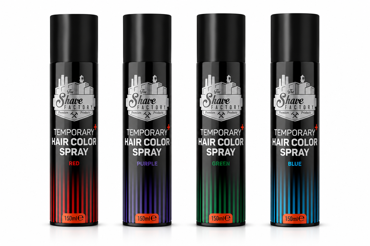 Shave Factory Temporary Hair Colour Spray 150ml