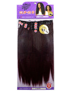 Big Beautiful Hair Kinky-Straight Human Hair Clip-In 18''