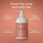 Shea Moisture Curl & Shine Coconut & Hibiscus Conditioner 13oz
