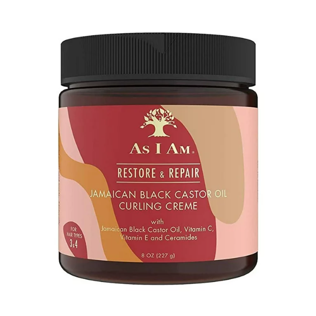 As I Am Restore & Repair Jamaican Black Castor Oil Curling Creme 8oz