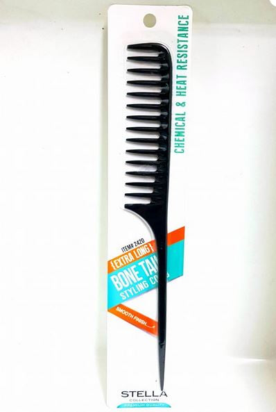 2420 Bone Tail Extra Long Hair Comb