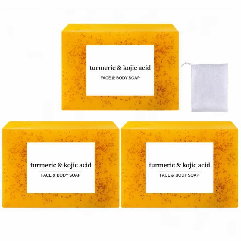 Turmeric & Kojic Acid, Face & Body Soap