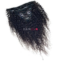 Kinky Curly Virgin Human Hair Clip Ins | HAIRGLO