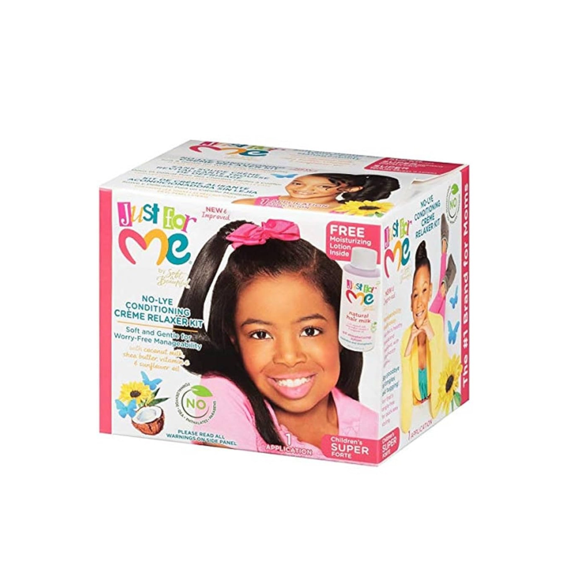 Just For Me No-Lye Conditioning Creme for Kids Super Relaxer Kit