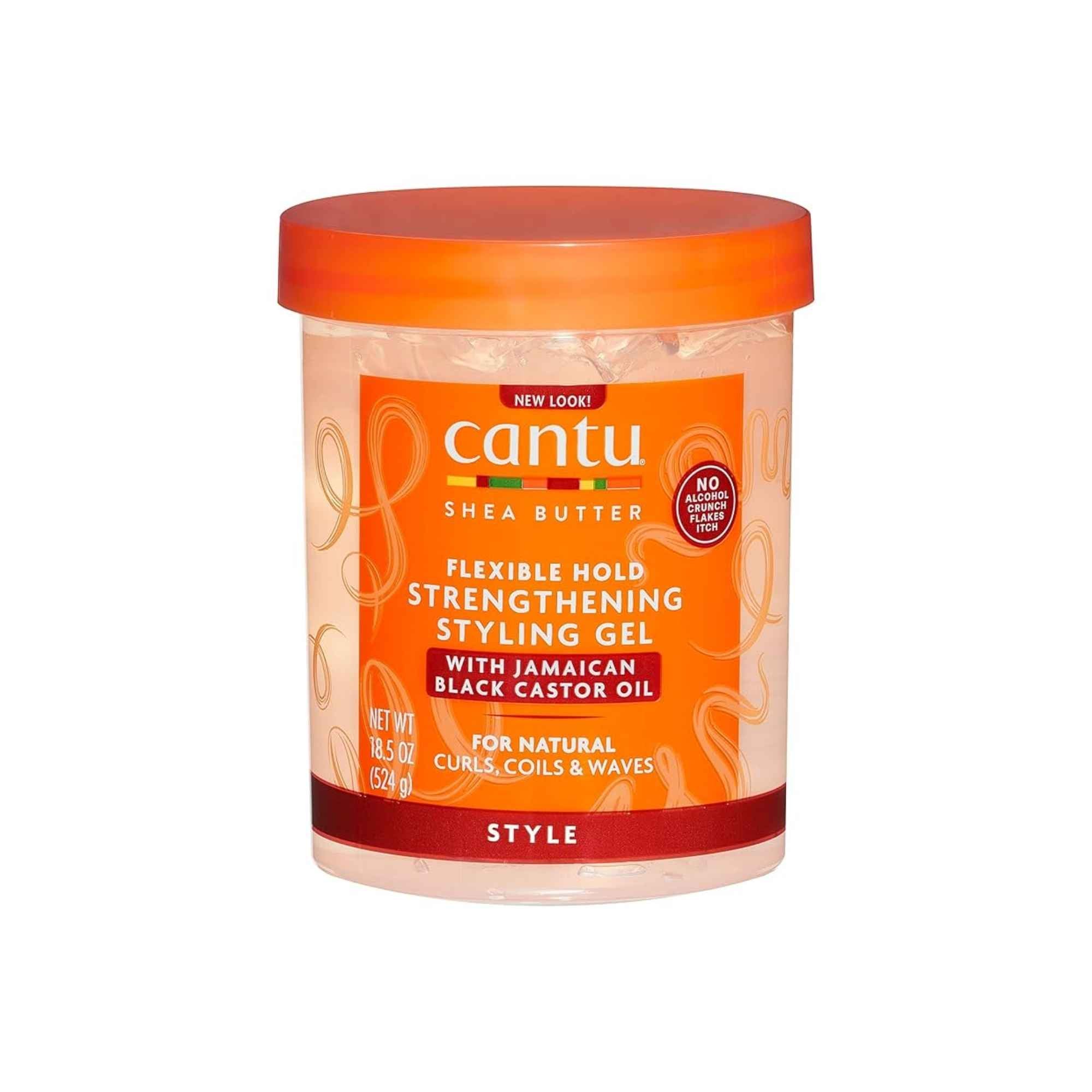 Cantu Strengthening Styling Gel with Jamaican Black Castor Oil 18.5oz