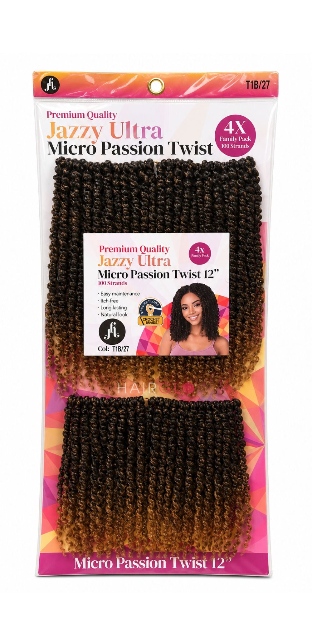 Micro Passion Twist Crochet Hair