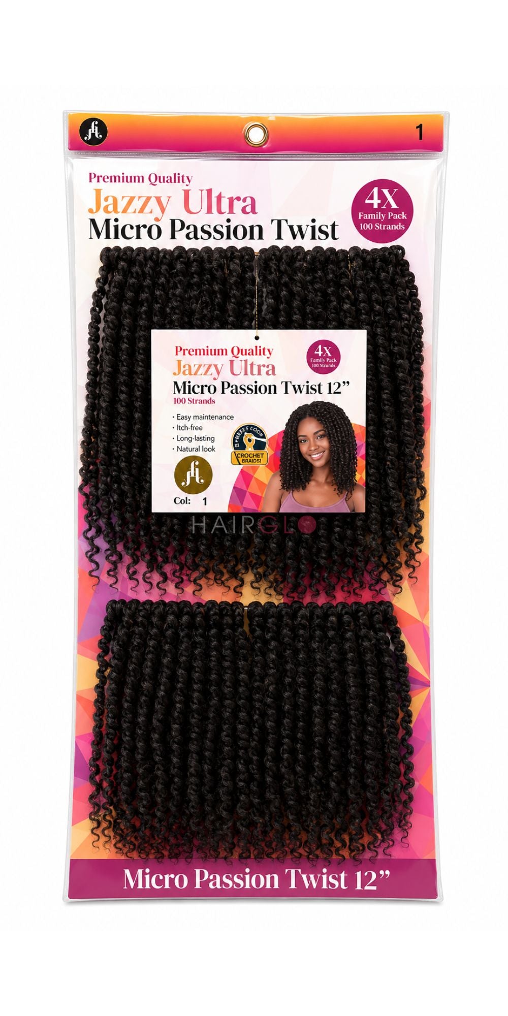 Micro Passion Twist Crochet Hair