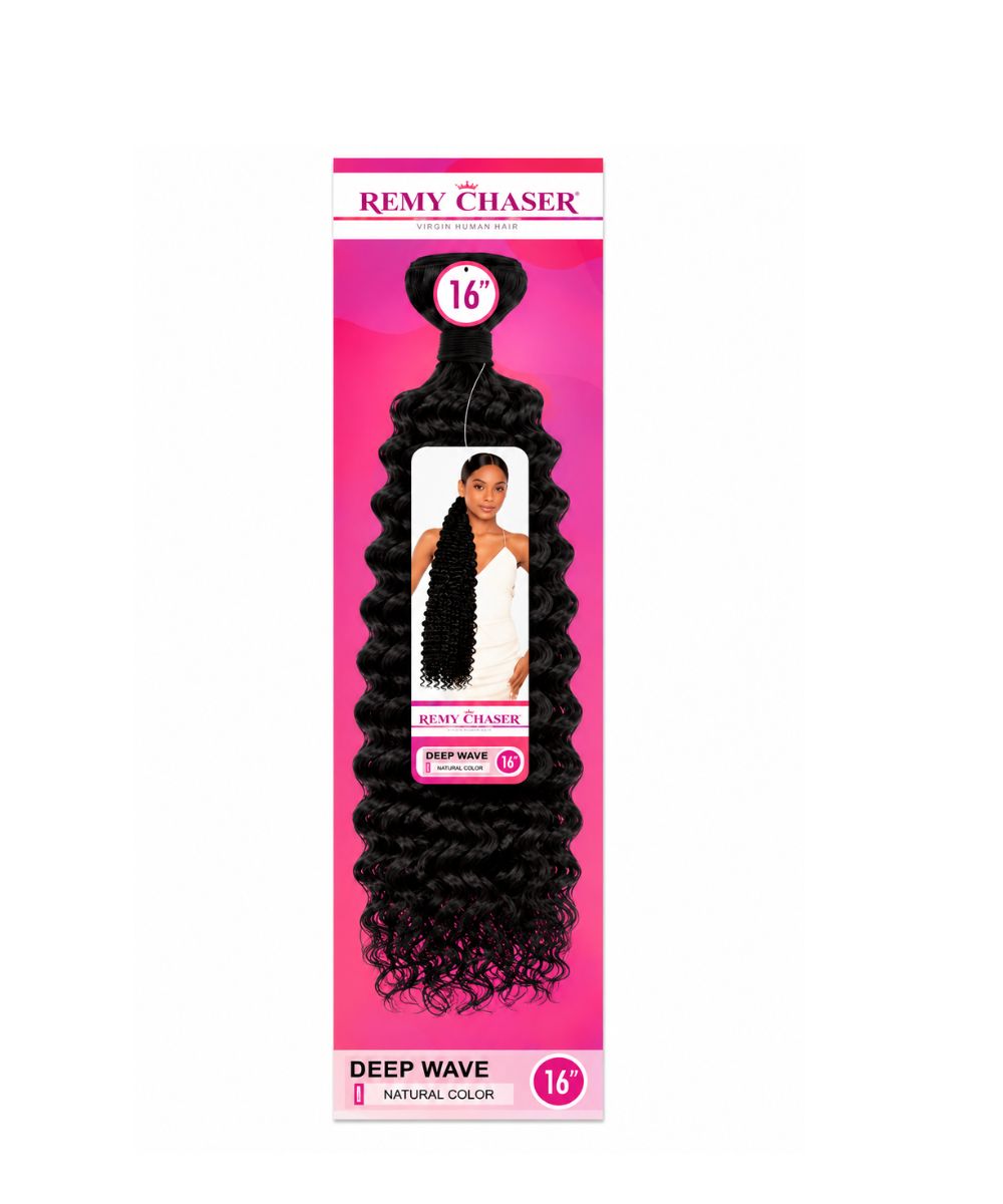 Remy Chaser Deep Wave Weaving Hair
