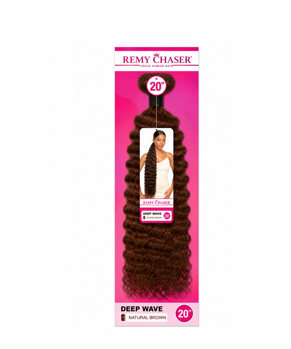 Remy Chaser Deep Wave Weaving Hair