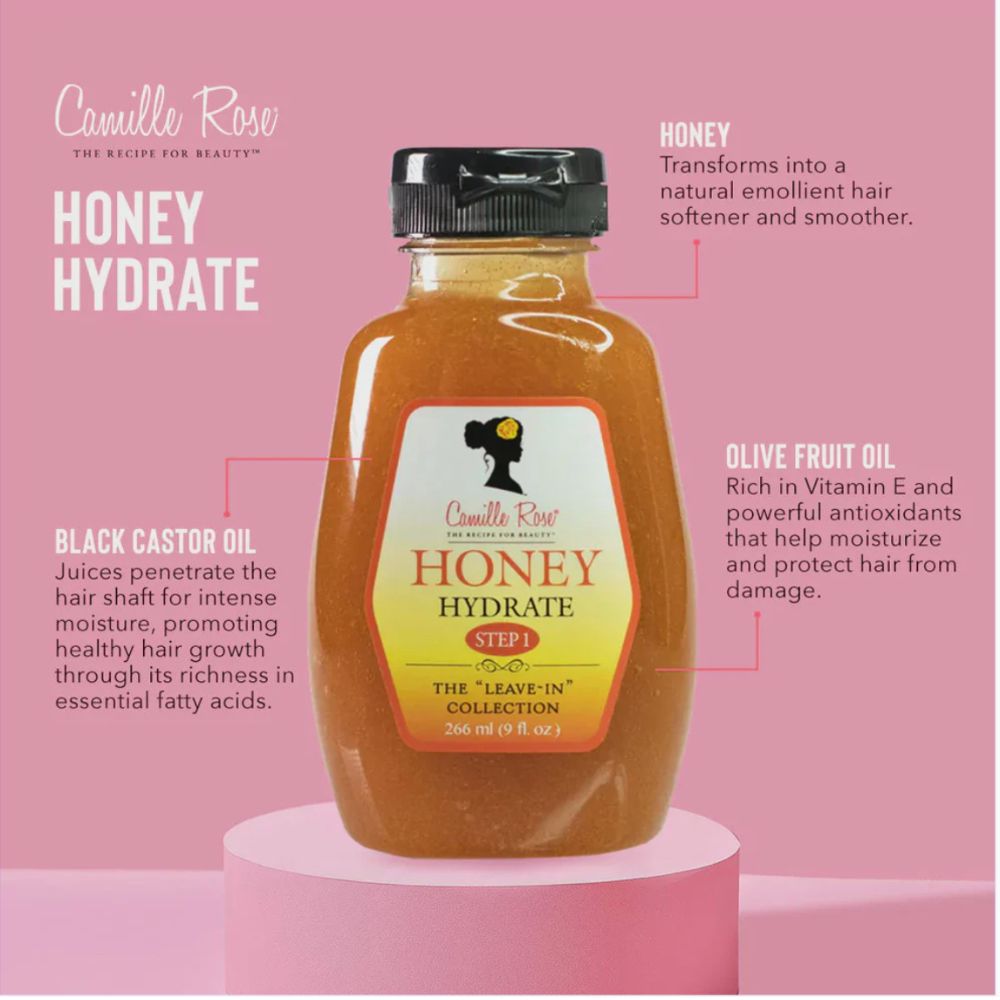 Camille Rose Honey Hydrate Leave In 9oz