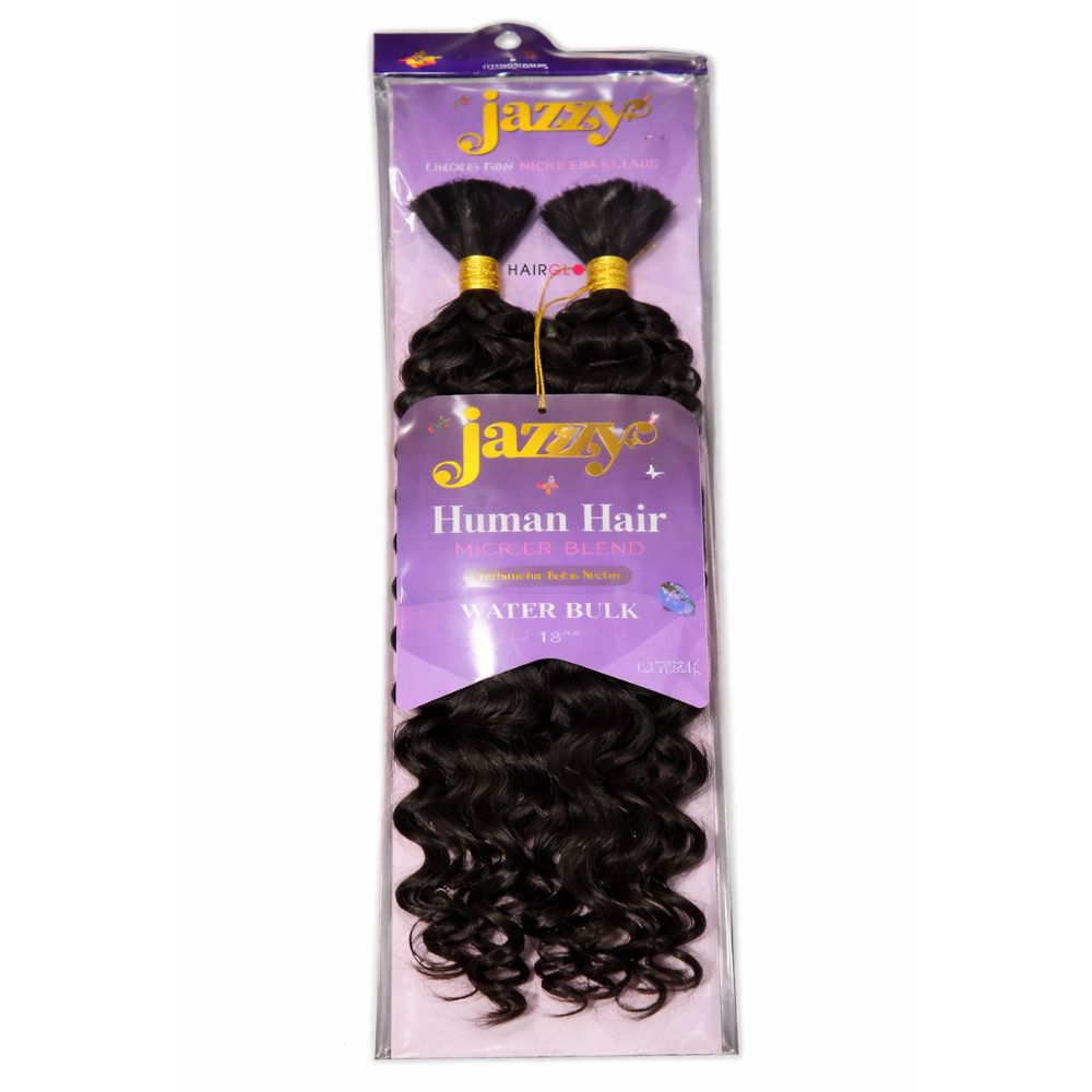 Jazzy Human Hair Master Blend Water Bulk Crochet