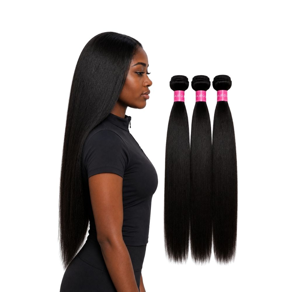 Straight Virgin Hair Bundles | HAIRGLO