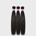 3 Bundle Set | 20" + 20" + 20" Straight Virgin Hair | HAIRGLO