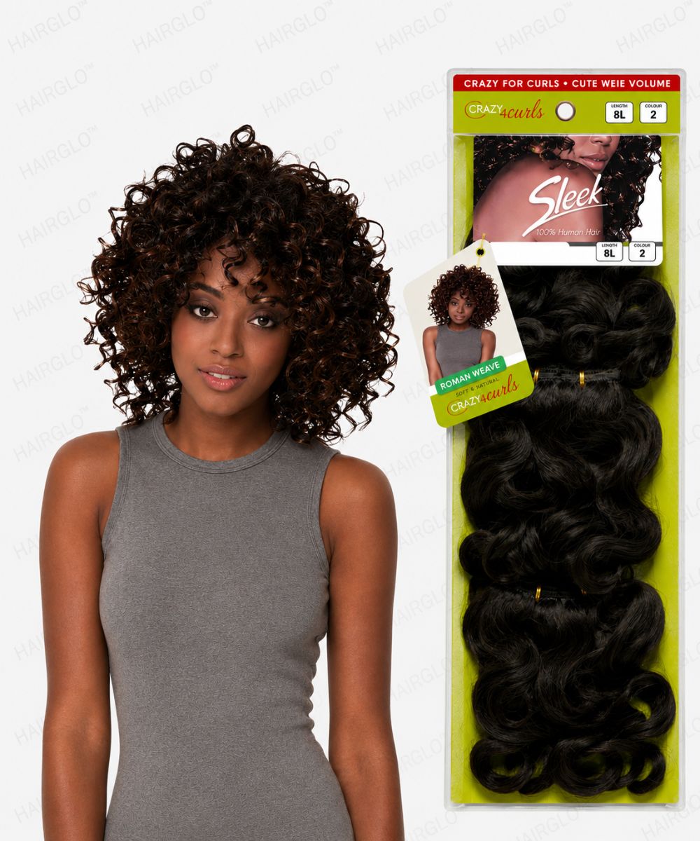 Sleek Roman Weave Curly | 100% Human Hair