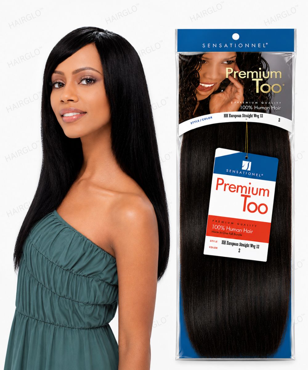 Premium Now Human Hair Euro Straight Weave | 100% Human Hair