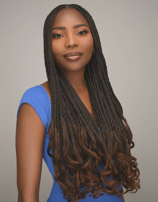 Urban French Curl Braiding and Crochet Hair