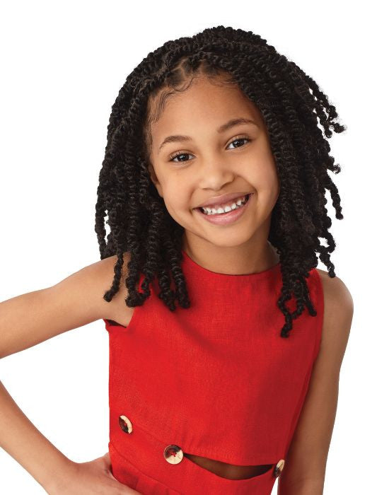 Outre Xpression Lil Looks Wavy Bomb Twist Crochet Hair for Kids