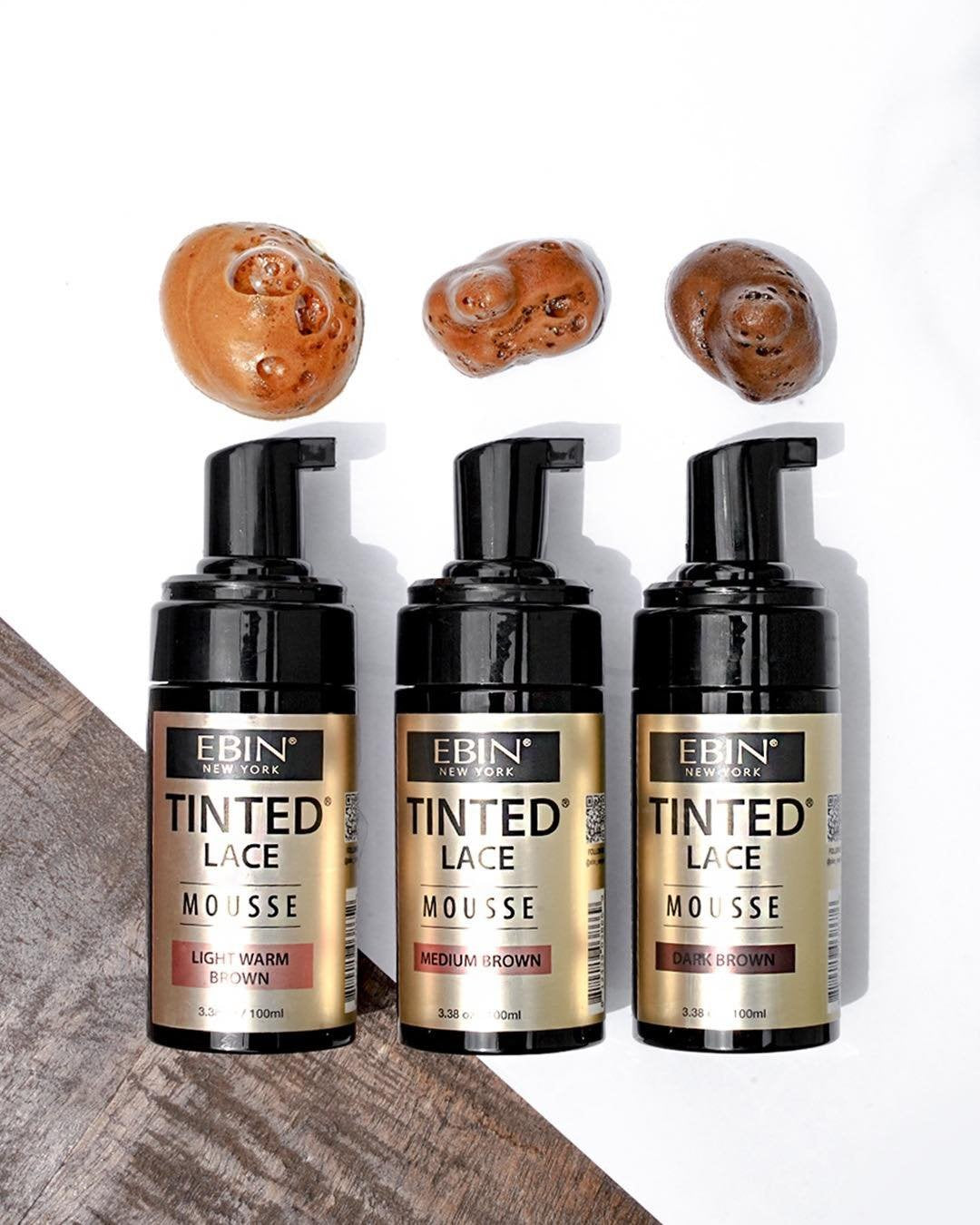 EBIN New York Tinted Lace Knots Mousse 3.38oz