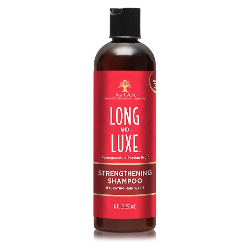 As I Am Long & Luxe Strengthening Shampoo 12oz